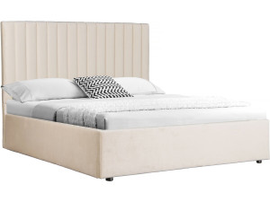 Mia bed with storage - 140 x 190 cm - Beige