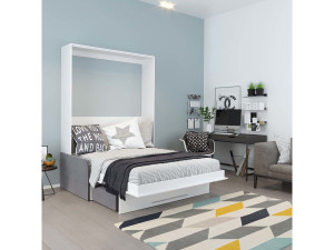KYM SOFA 3" retractable bed - 140 x 200 cm - White 2