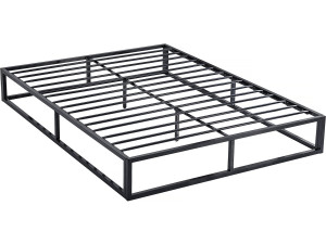 Metal bed frame 160 x 200 cm - Black