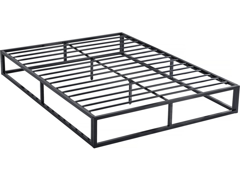 Metal bed frame 160 x 200 cm - Black