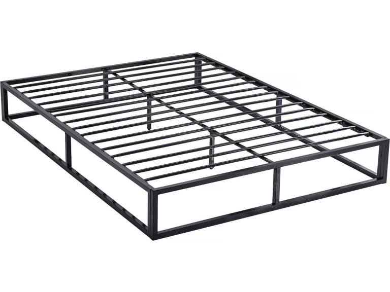Metal bed frame 140 x 190 - Black