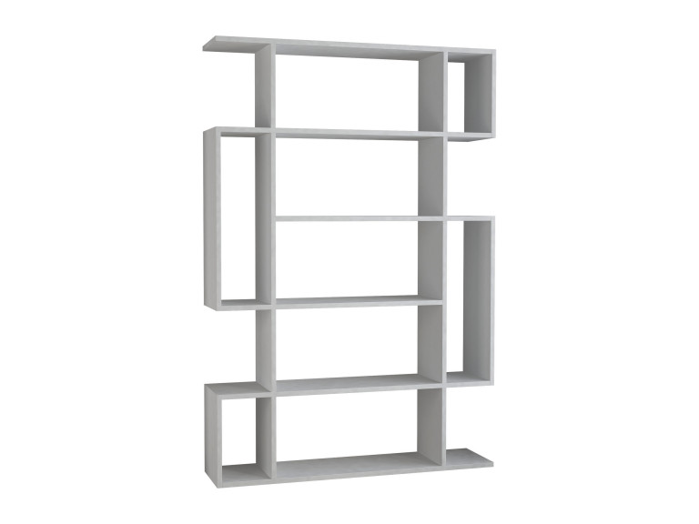 Mito" wooden bookcase 110 x 25.5 x 161 cm - White
