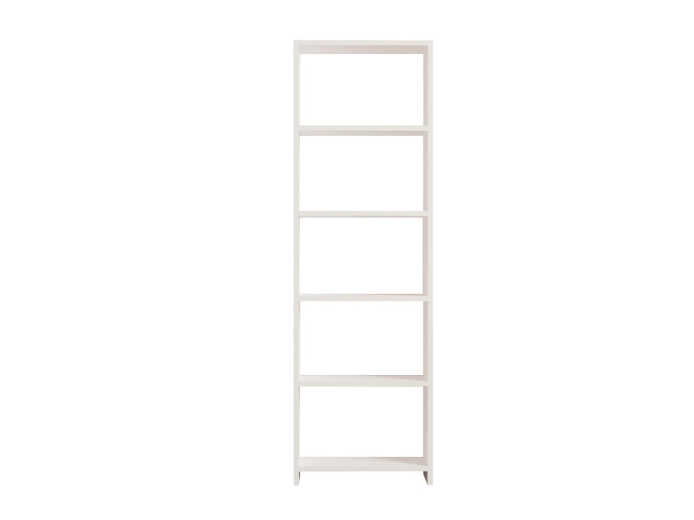 New" wooden bookcase - 50 x 19 x 160 cm - White