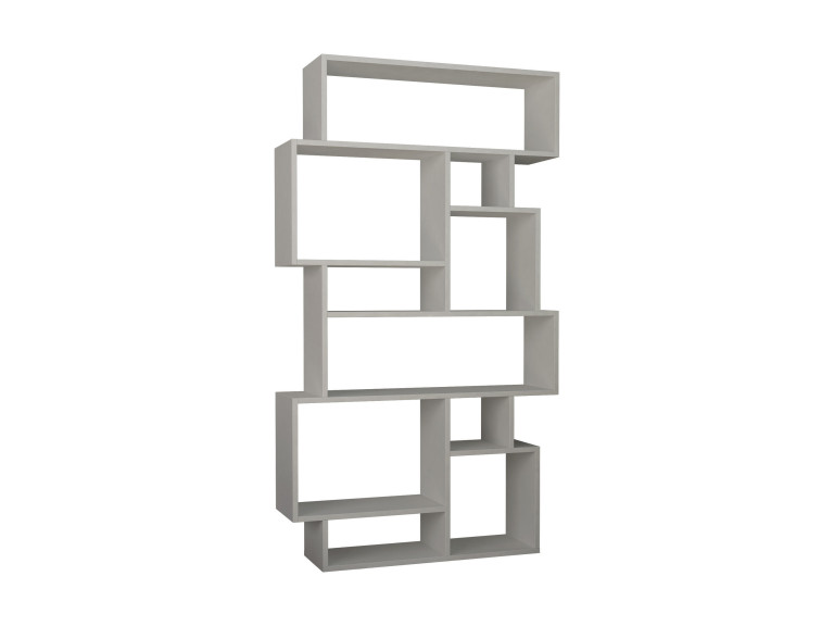 Karmato" wooden bookcase 96 x 25.5 x 168.5 cm - White