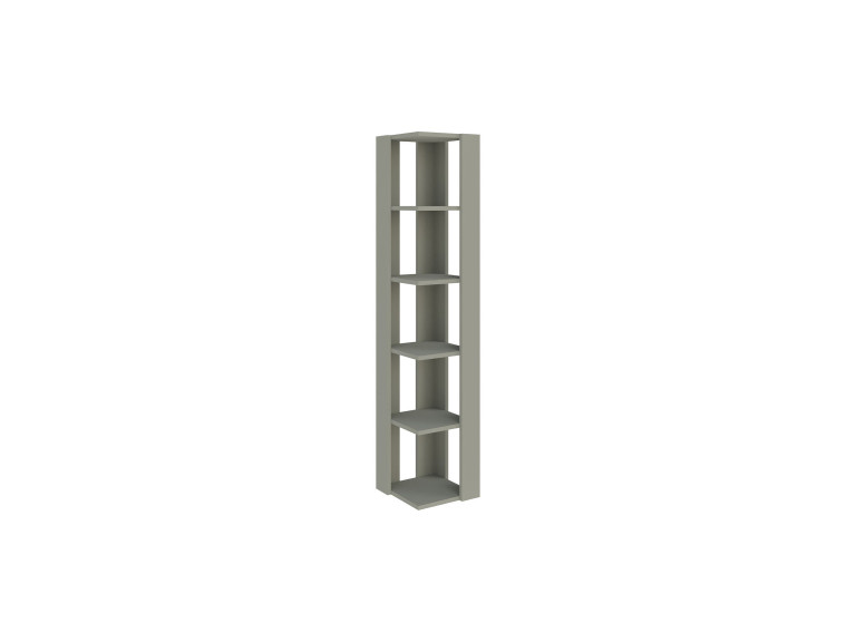 Nati" wooden bookcase - 32 x 32 x 161 cm - Green