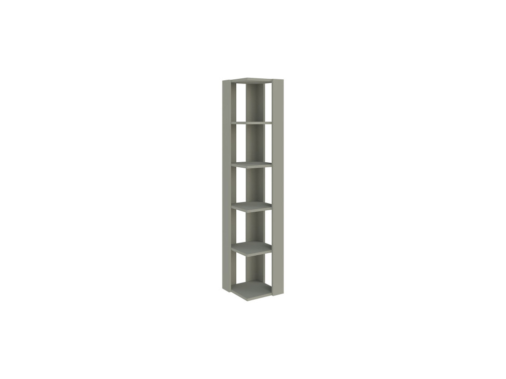 Nati" wooden bookcase - 32 x 32 x 161 cm - Green