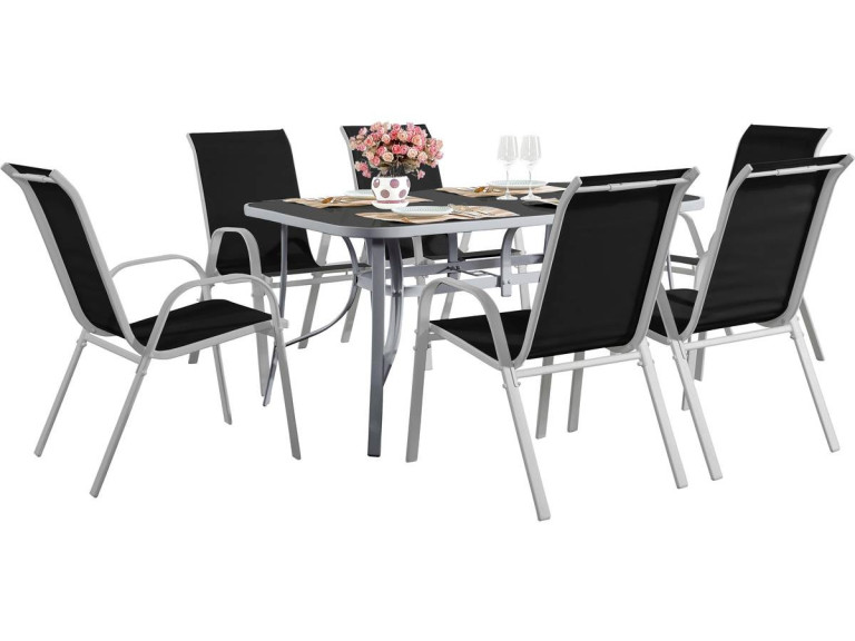 Cordoba + Tropic 6-person garden furniture set