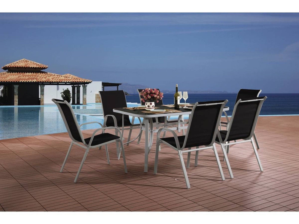Cordoba + Tropic 6-person garden furniture set