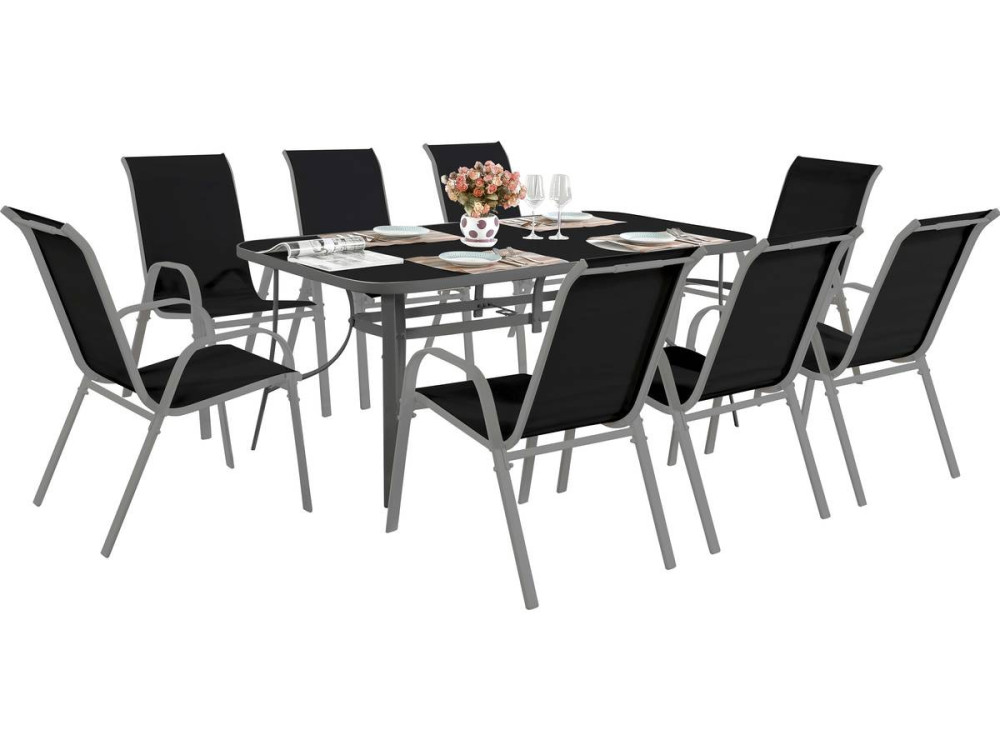 Cordoba + Tropic garden furniture for 8 people