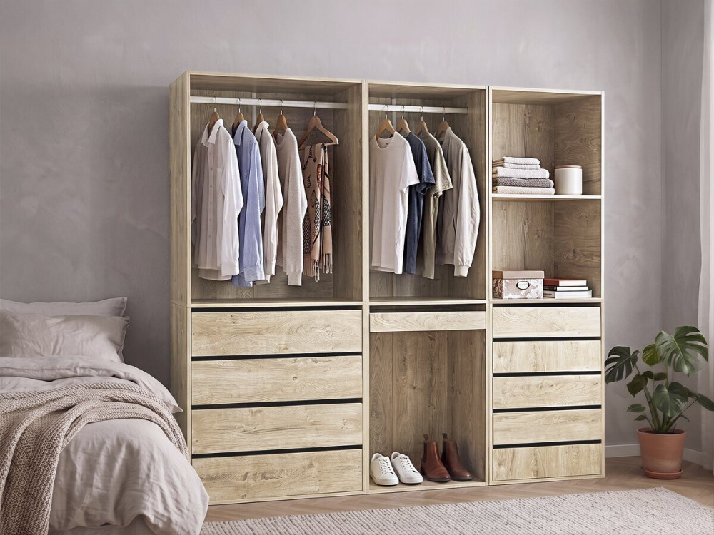 Kit dressing "Opéra" modulable - 3 elements - Beige
