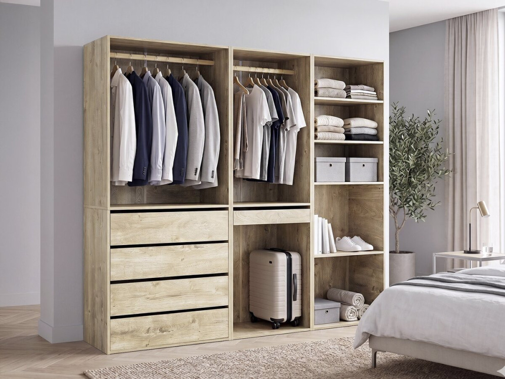 Opéra" modular dressing set - 3 units - Beige