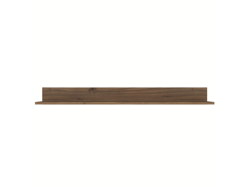 Eno" wooden wall shelf - 135 x 13 x 15 cm - Brown