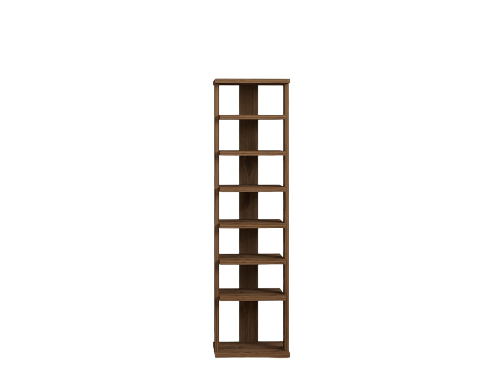 Ayka" wooden shoe cabinet - 30 x 30 x 110 cm - Brown