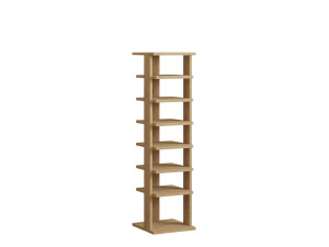 Ayka" wooden shoe cabinet - 30 x 30 x 110 cm - Beige