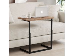 Sparkle" wooden occasional desk - 60 x 40 x 73 cm - Brown 2