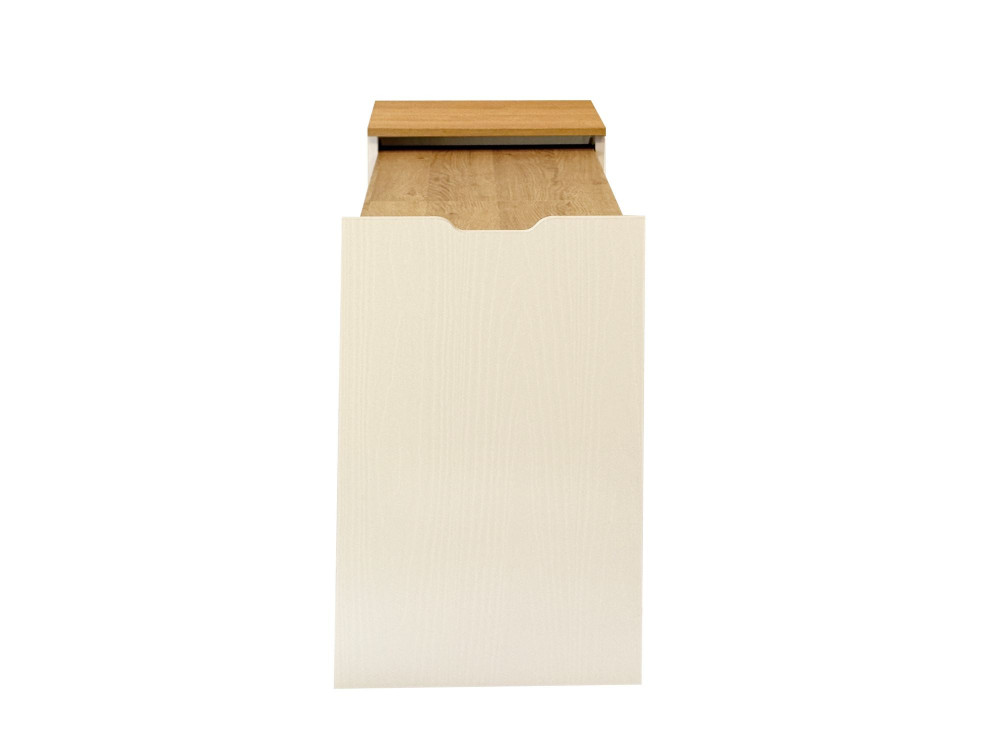 Modulo" wooden desk - 97 x 47 x 75 cm - Beige