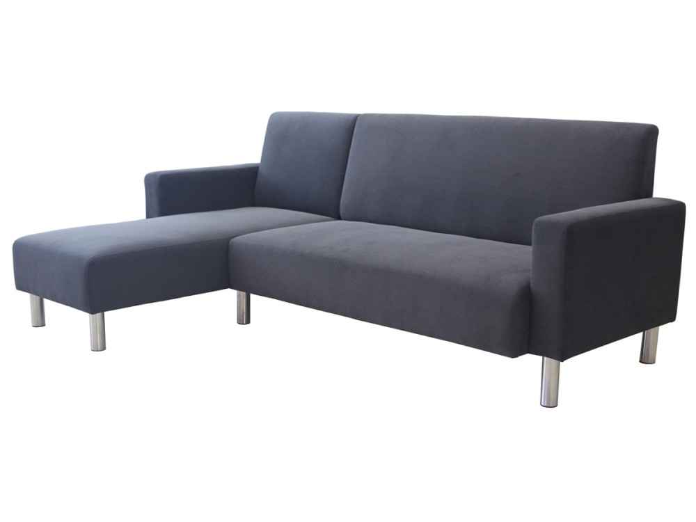 Rio" reversible fabric corner sofa - 4 seater - Grey