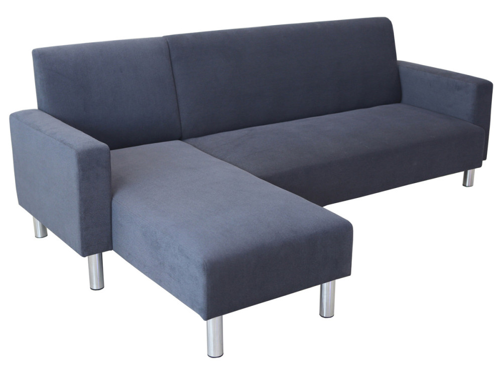 Rio" reversible fabric corner sofa - 4 seater - Grey