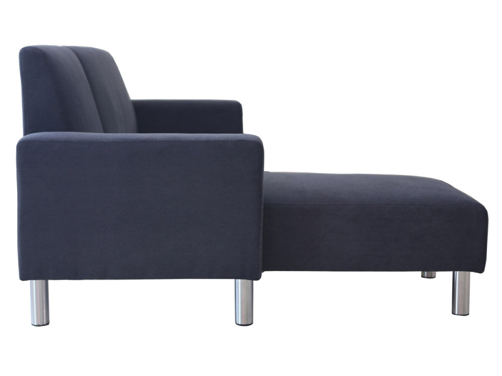 Rio" reversible fabric corner sofa - 4 seater - Grey
