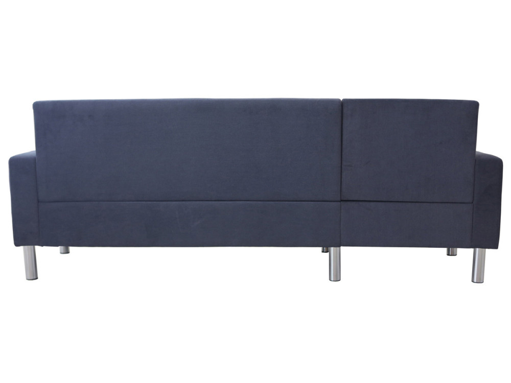 Rio" reversible fabric corner sofa - 4 seater - Grey