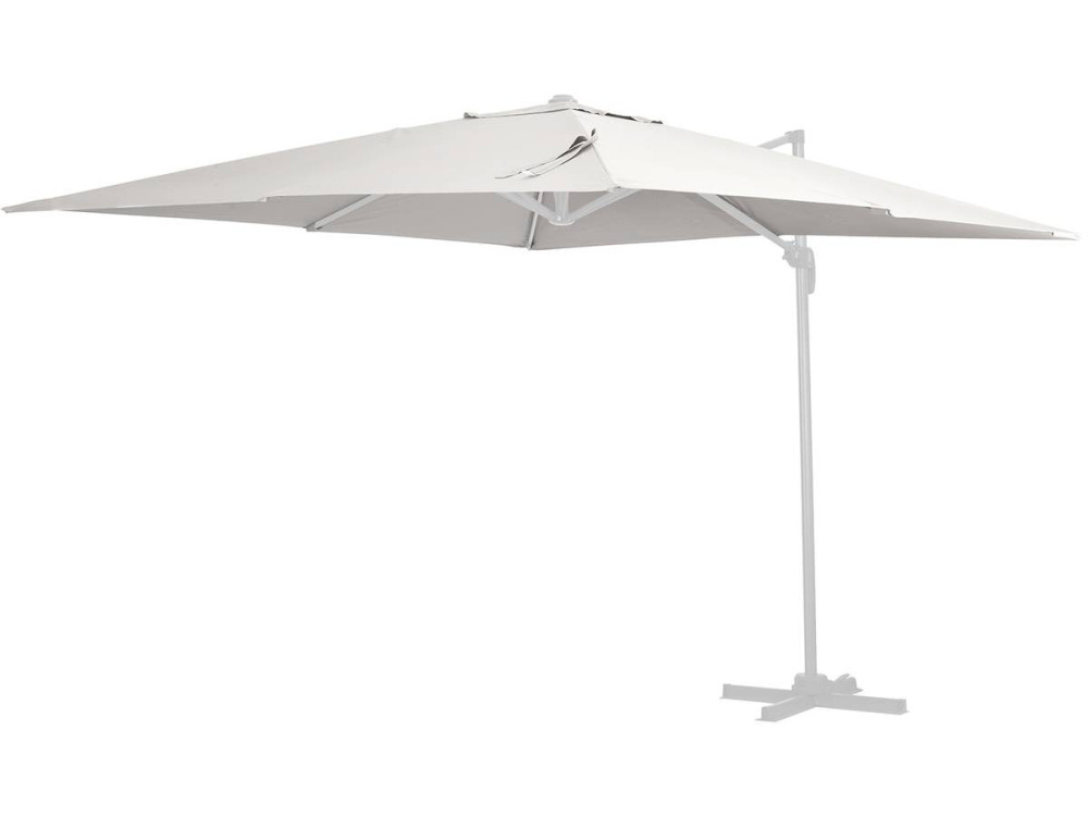Spare cover for cantilever garden parasol "Sun 3"- 3 x 3 m - Ecru