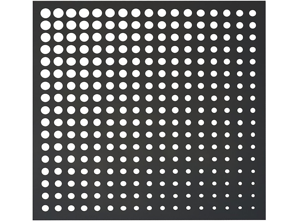 Decorative panel - "Moon" - Set of 5 - 1.00 x 1.00 m - Grey