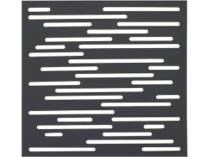Decorative panel - "Nautic" - Set of 5 - 1.00 x 1.00 m - Grey