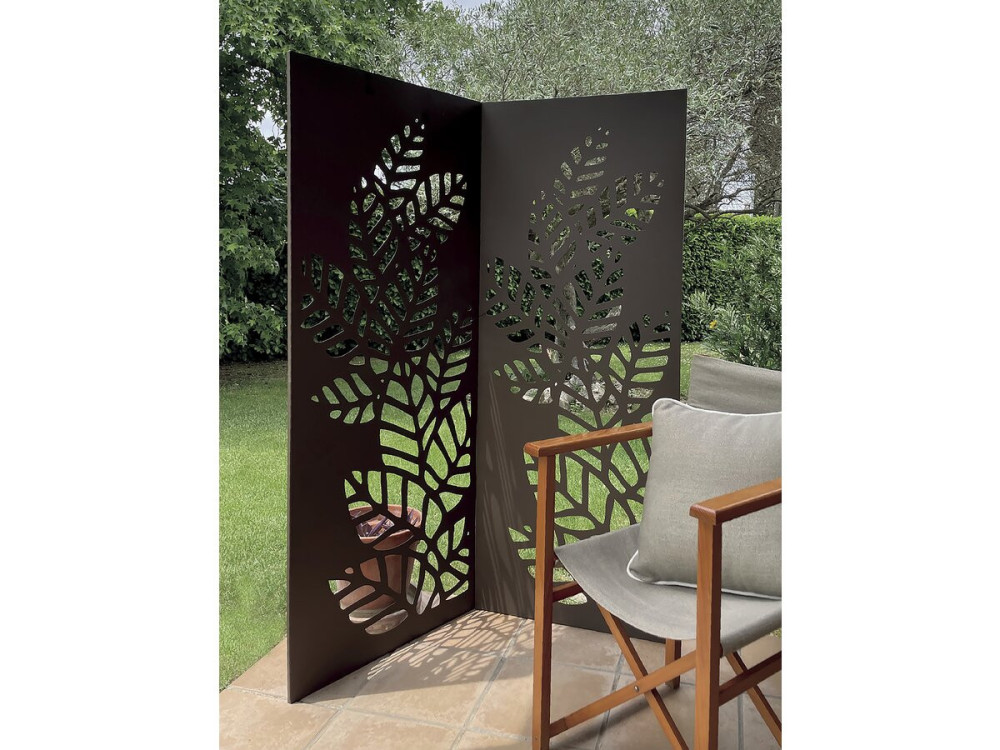 Decorative panel - "Athea" - Set of 4 - 0.60 x 1.50 m - Taupe
