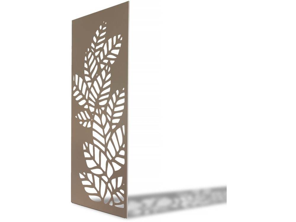 Decorative panel - "Athea" - Set of 4 - 0.60 x 1.50 m - Taupe