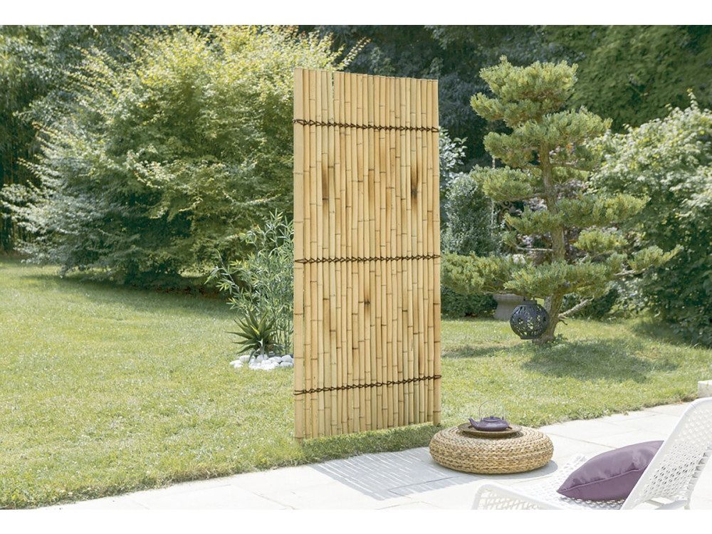 Decorative panel - "Hokkaïko" - Set of 2 - 0.90 x 2.10 m - Beige