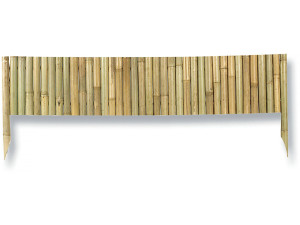 Border - "Bamboo Border" - Set of 6 - 0.35 x 1.00 m - Beige
