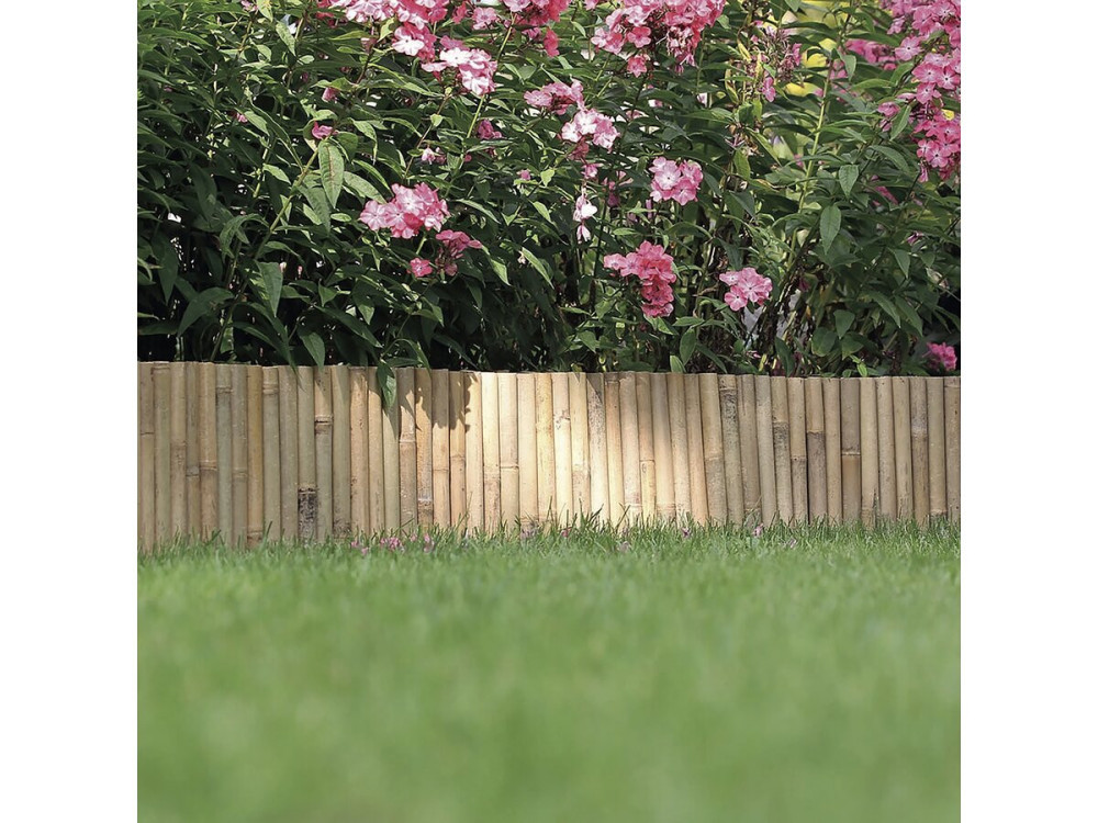 Border - "Bamboo Border" - Set of 6 - 0.35 x 1.00 m - Beige