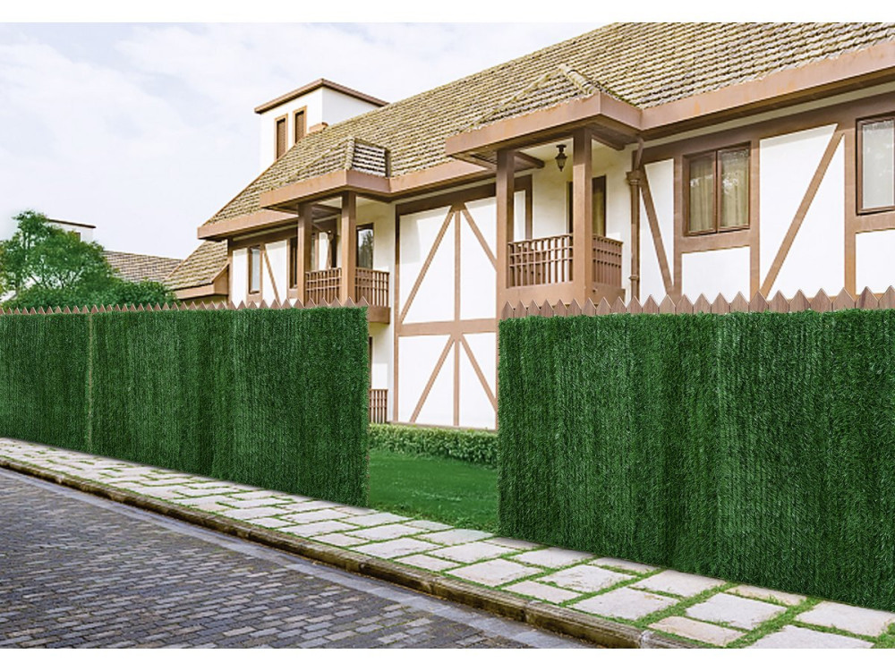 Set of 2 Artificial Hedges - 150 x 300 cm
