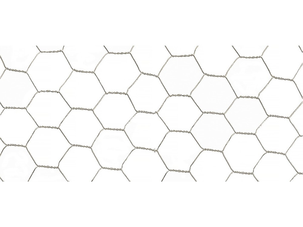 Wire mesh - "Galvanex" - 1.00 x 25 m - Grey
