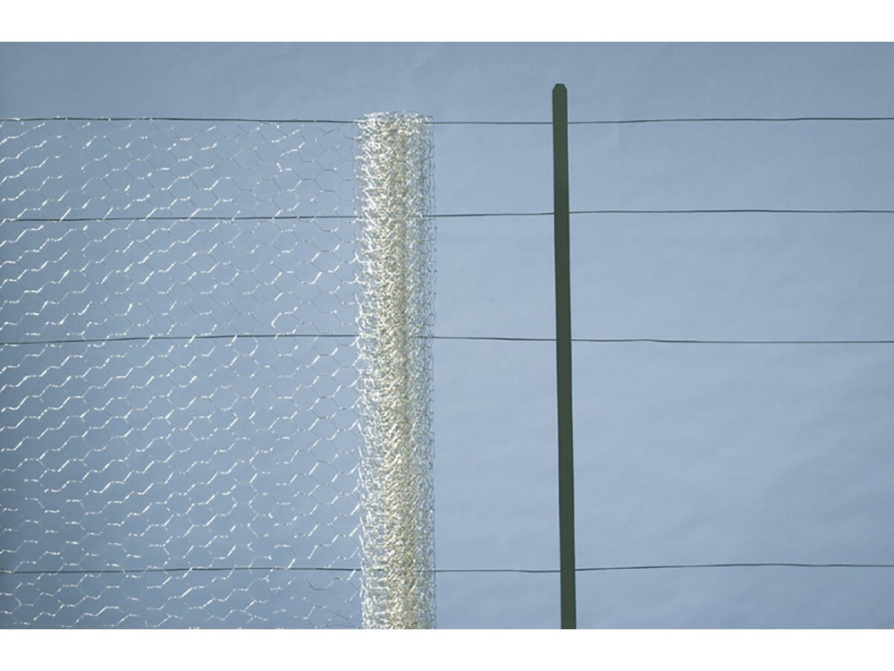 Wire mesh - "Galvanex" - 1.00 x 25 m - Grey