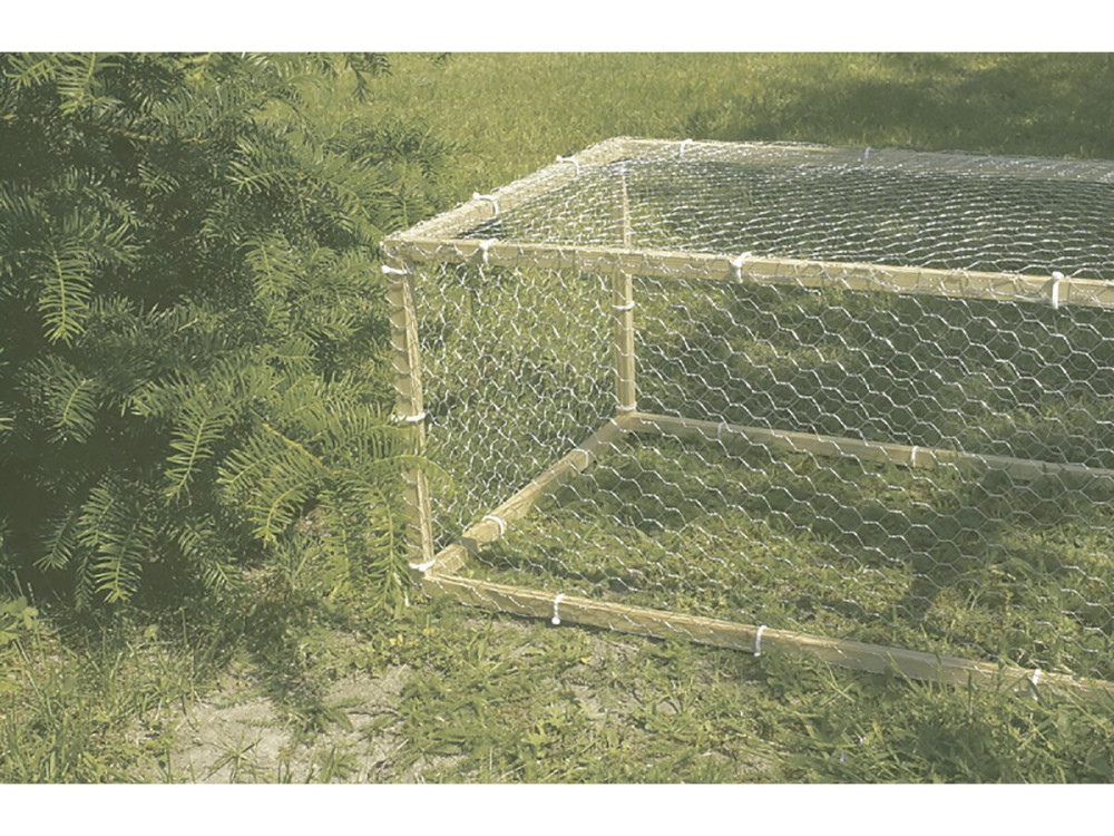 Wire mesh - "Galvanex" - 1.00 x 25 m - Grey