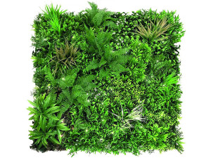 Plant sign - "Vertical Sauvage Led" - Set of 4 - 1.00 x 1.00 m - Green