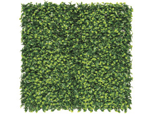 Plant panel - "Vertical Lauro" - Set of 6 - 1.00 x 1.00 m - Green