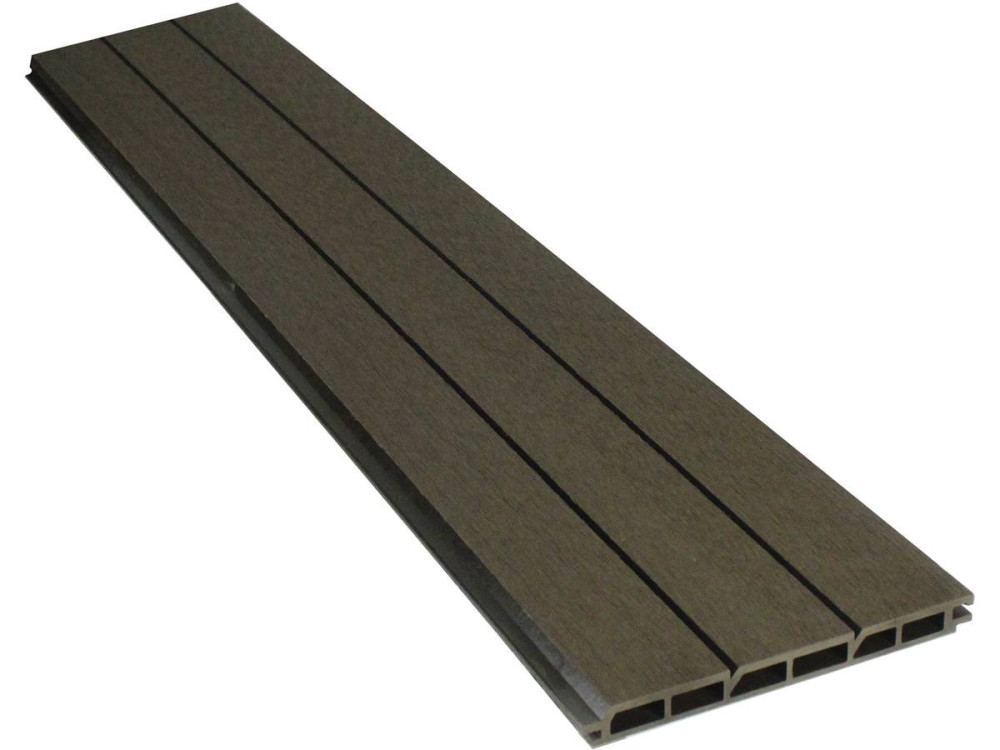 Composite Fence Kit 4.8 x 1.2 m - Free fixing kit - Brown