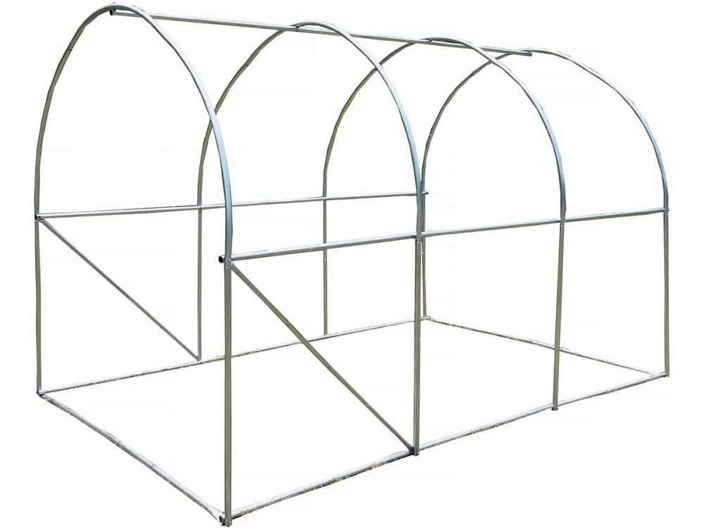 Garden greenhouse 3 x 2 m "Lys" - 6 m² - 130g - Green