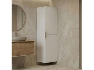 "Purus 40" Bathroom Cabinet - 40 x 32 x 138 cm - White 2