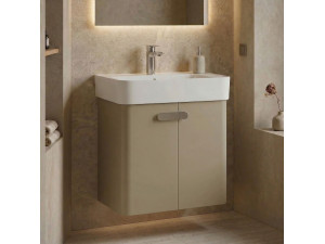 "Orbit 55" Vanity Cabinet - 55 x 38 x 62 cm - Mink 2
