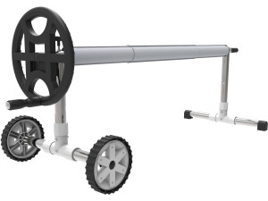 Inground pool cover reel from 4.90 to 6.45 m