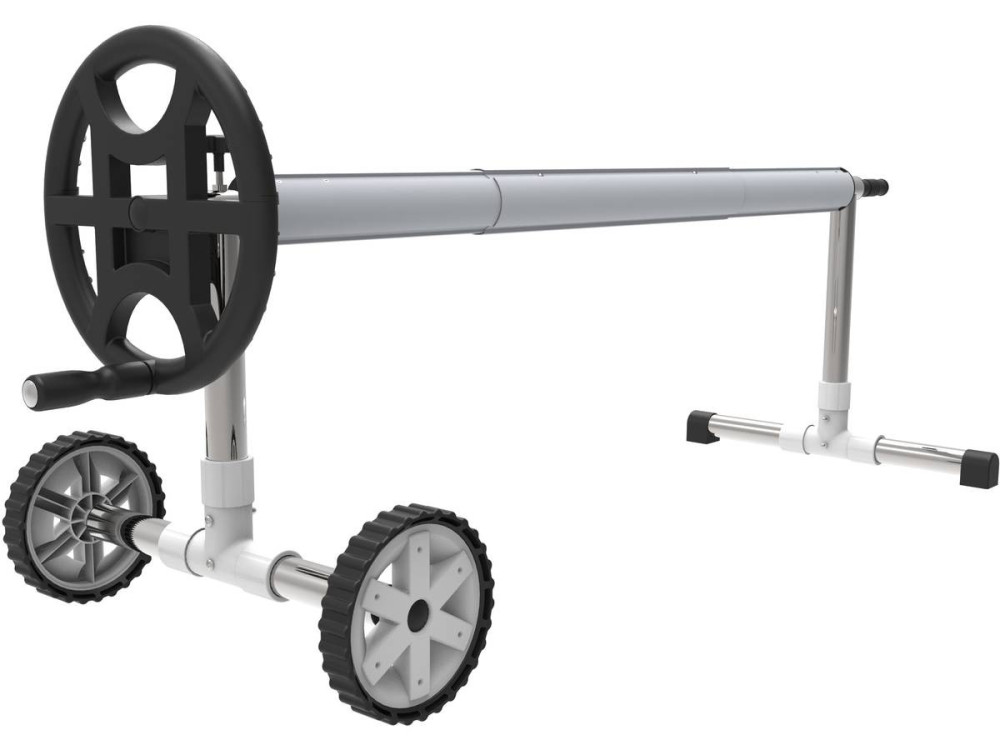 Inground pool cover reel from 4.90 to 6.45 m
