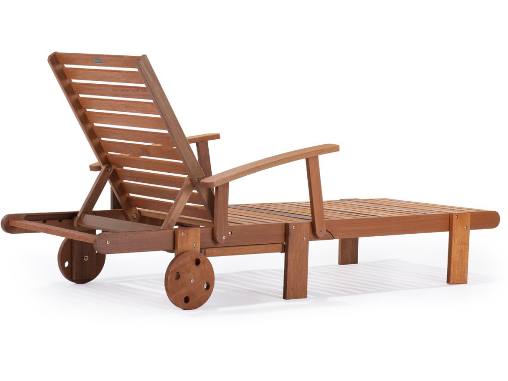 Set of  2 Exotic Wooden foldable Sunbathing Lounge Tokyo - Maple - Light brown