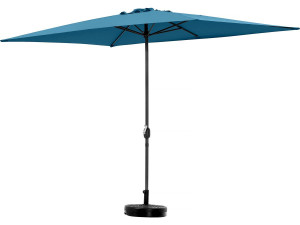 Garden parasol umbrella "Sol 2"" - Rectangular - 2 x 3 m - Blue