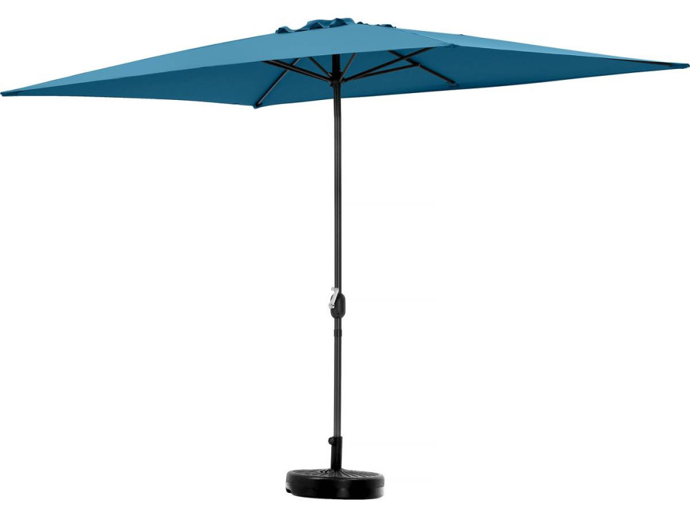 Garden parasol umbrella "Sol 2"" - Rectangular - 2 x 3 m - Blue