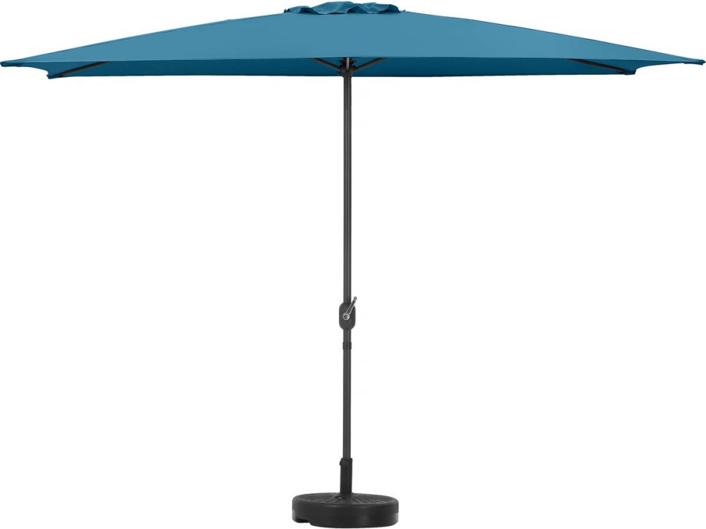 Garden parasol umbrella "Sol 2"" - Rectangular - 2 x 3 m - Blue