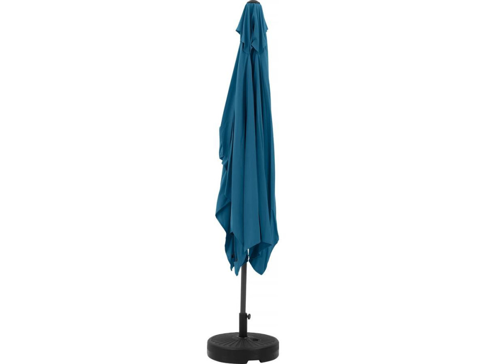 Garden parasol umbrella "Sol 2"" - Rectangular - 2 x 3 m - Blue