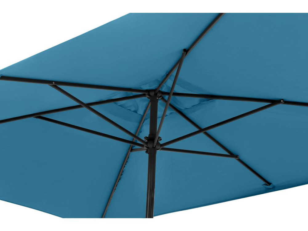 Garden parasol umbrella "Sol 2"" - Rectangular - 2 x 3 m - Blue